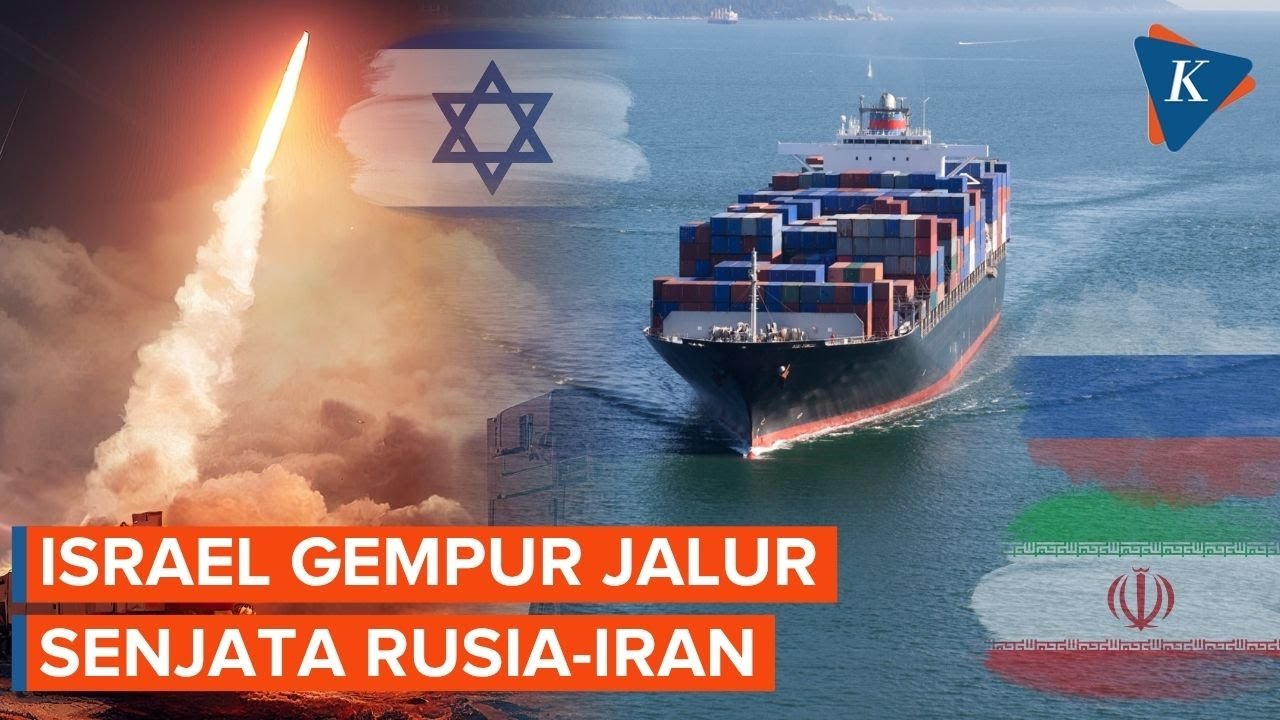 Israel Serang Jalur Penyelundupan Senjata Rusia-Iran di Laut Kaspia