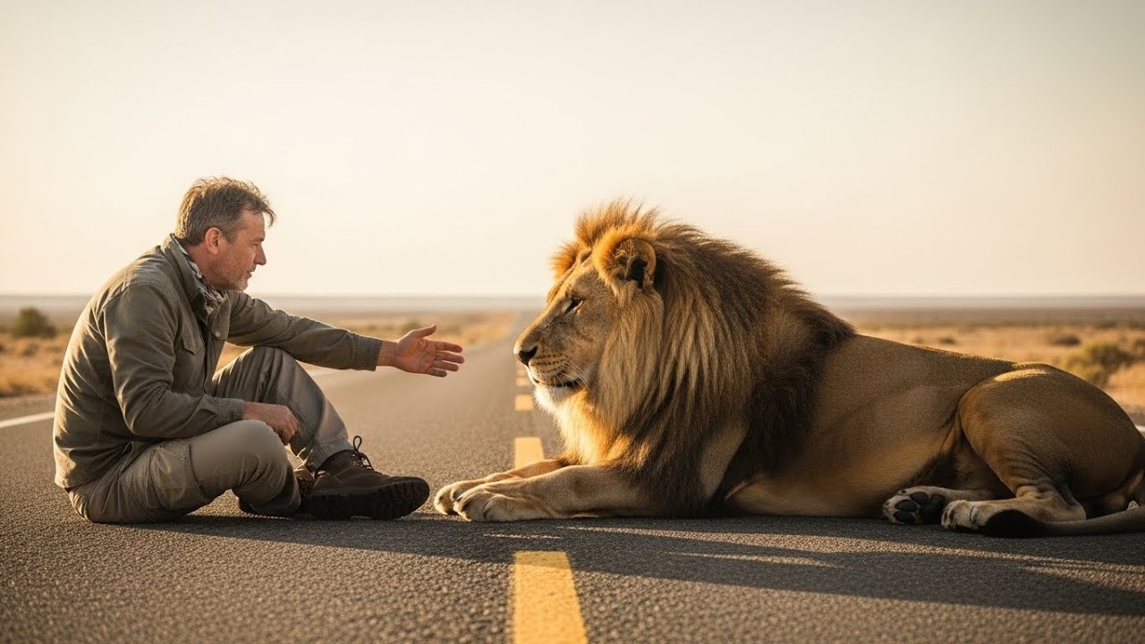 He Tried to Save a Dying Lion… What the Lion Did After Changed Everything