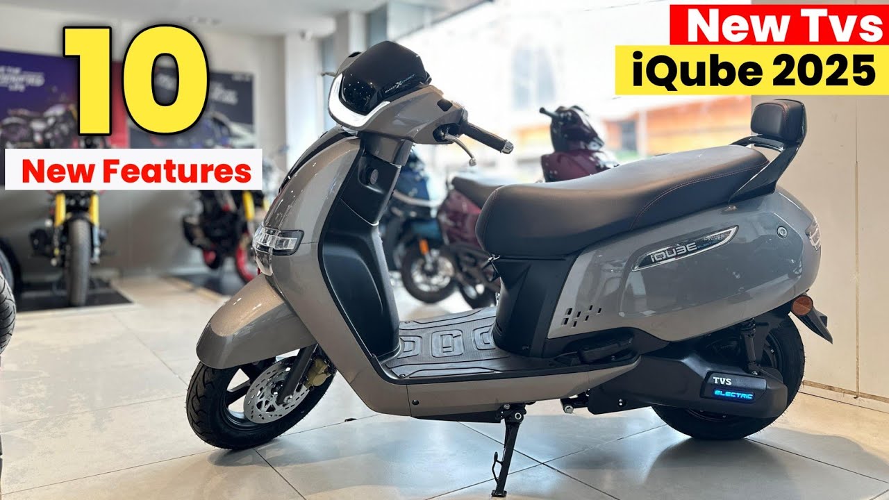 Tvs iQube 2025 Model Detailed Review💥 | 145 km Range | New Updates | Tvs Iqube Electric Scooter