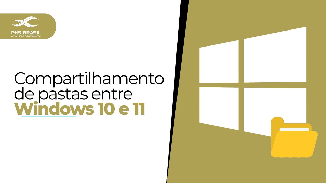 Como compartilhar pastas entre Windows 10 e 11
