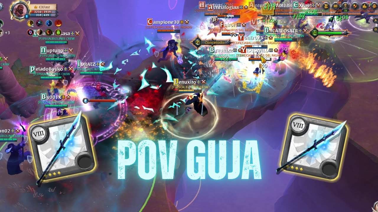 POV GUJA vs T2 | Highlights#59 | Albion Online