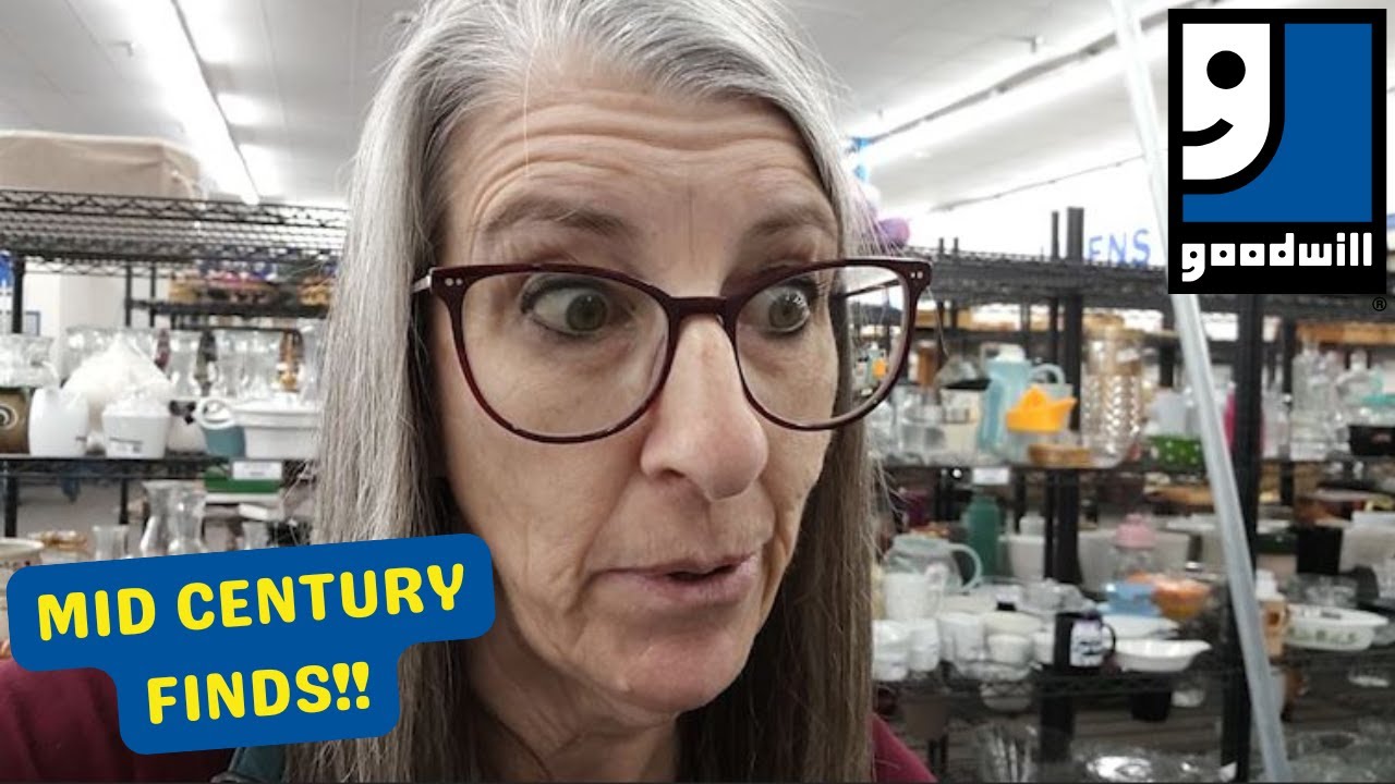 I FOUND MID CENTURY POTTERY at This Las Vegas Goodwill - Thrift With Me!