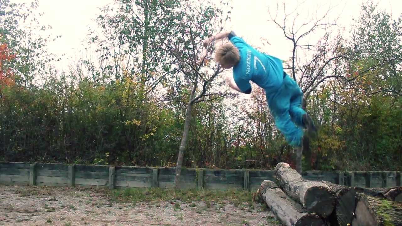 Freerunning In Slow Motion HD