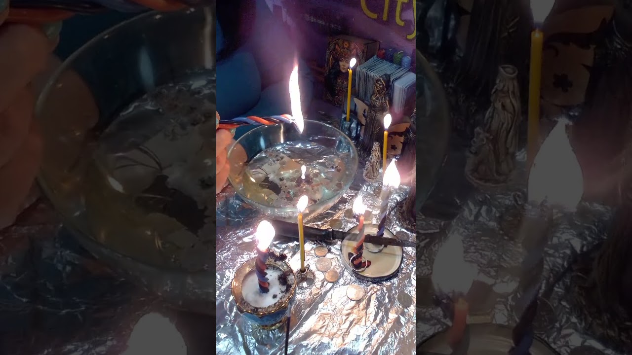 Ритуал.Снимаем Чёрное Венчание.