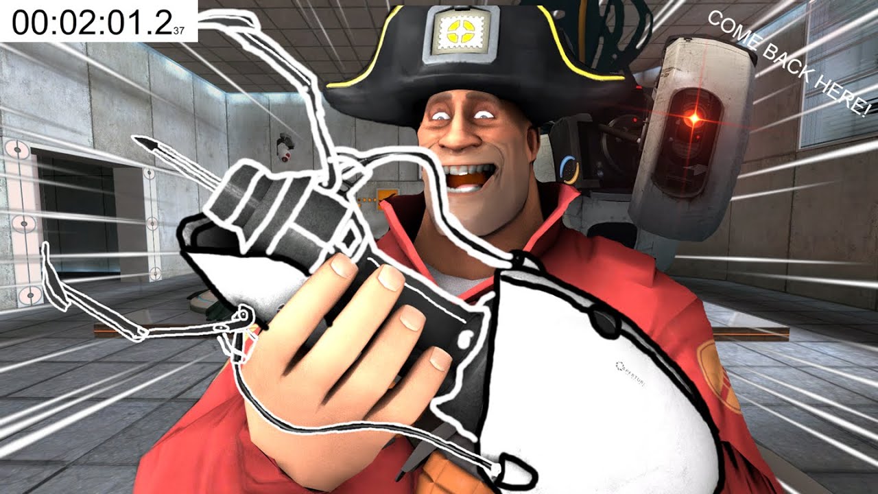 Trying To Speedrun Portal... (portal)