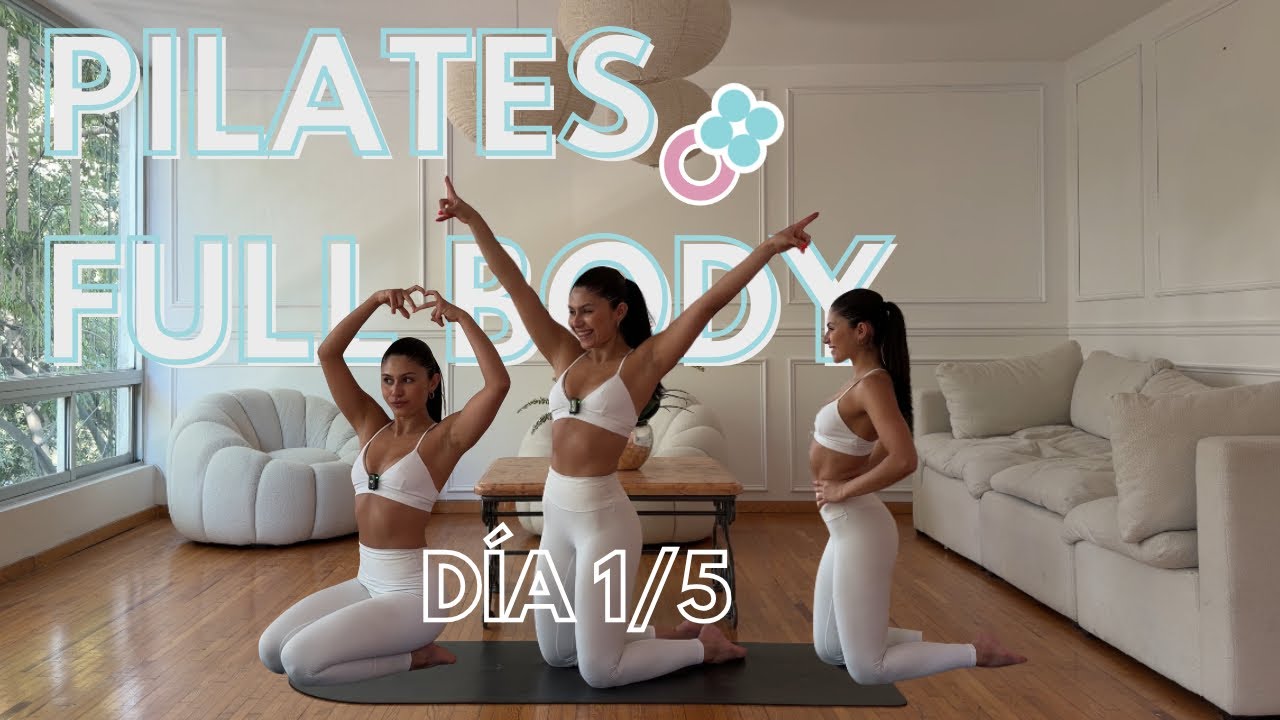Pilates sculpt para trabajar cuerpo completo &mdash; sin material  (D&Iacute;A 1/5: RETO TRANSFORMA TU CUERPO)