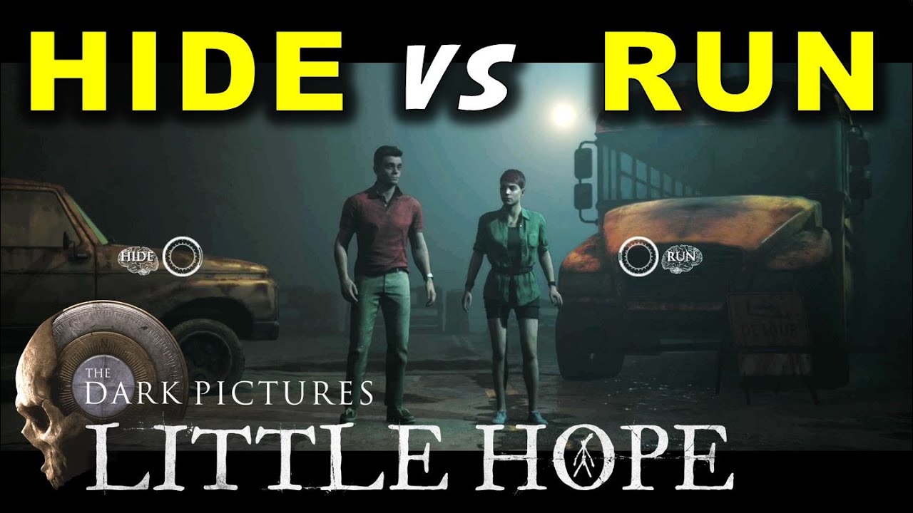 Hide or Run | Daniel and Taylor | Execution Site Chase Scene | Little Hope