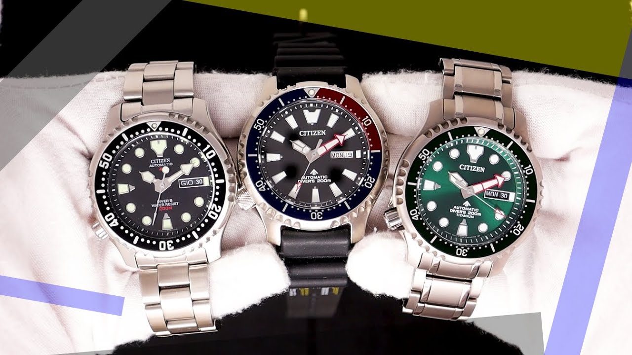 Orologi Citizen NY Promaster. Non so quale scegliere.