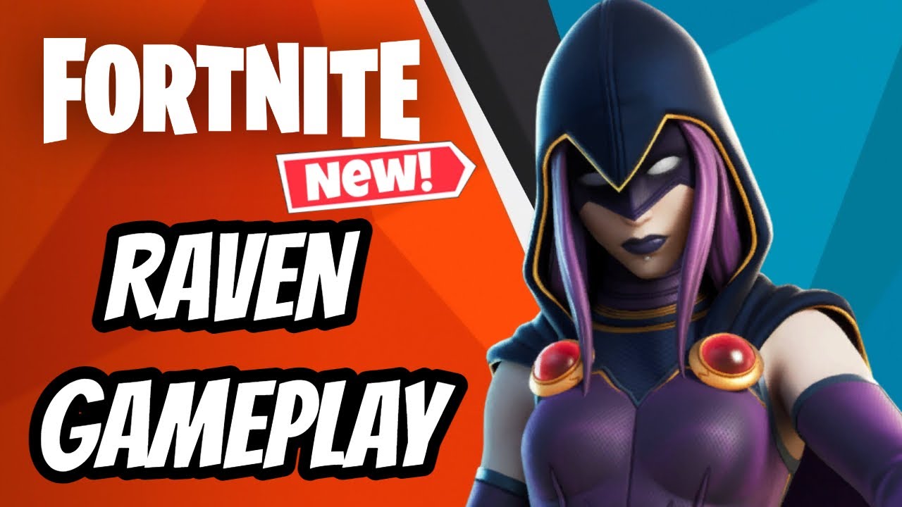 RAVEN Skin Gameplay In Fortnite