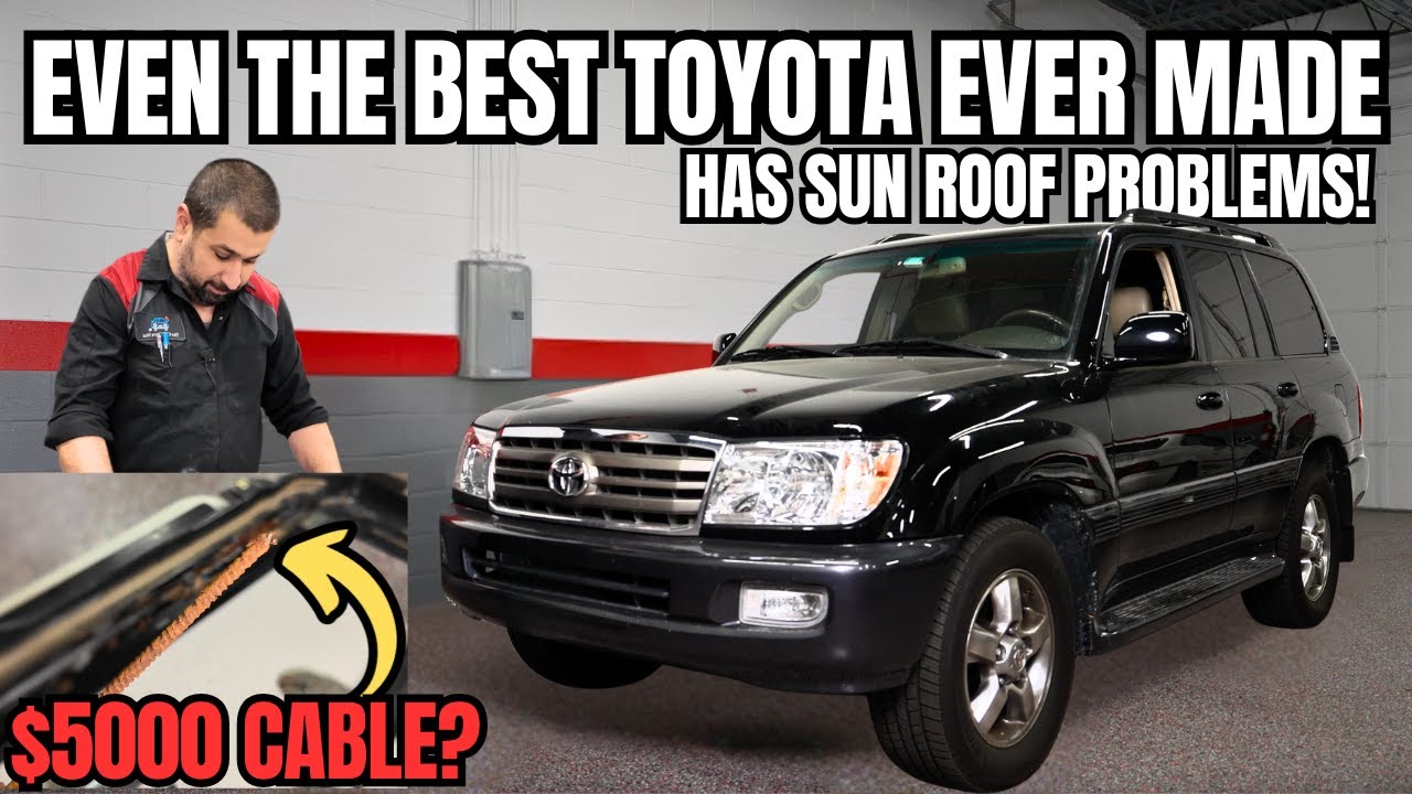 Even The Best Toyota Ever Made Has Sun Roof Problems! The $5000 Cable
