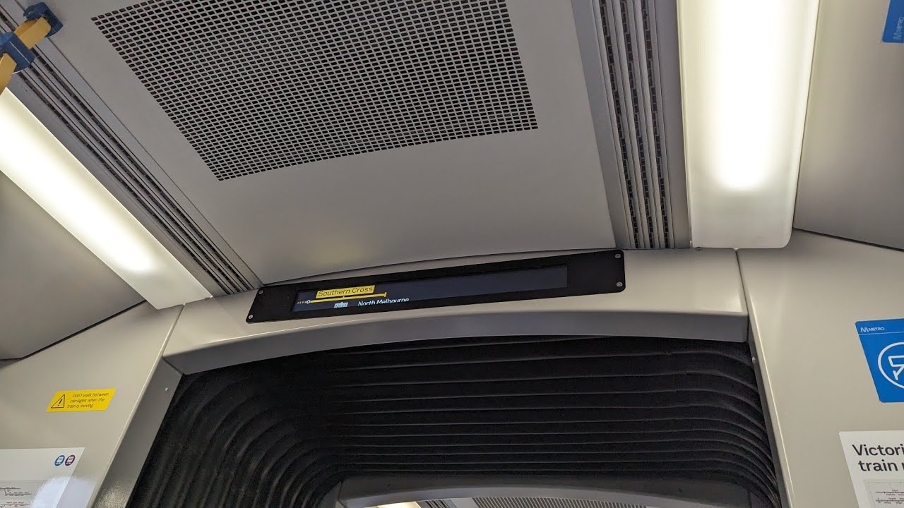 North Melbourne Service Metro Announcements (Siemens Upgraded)
