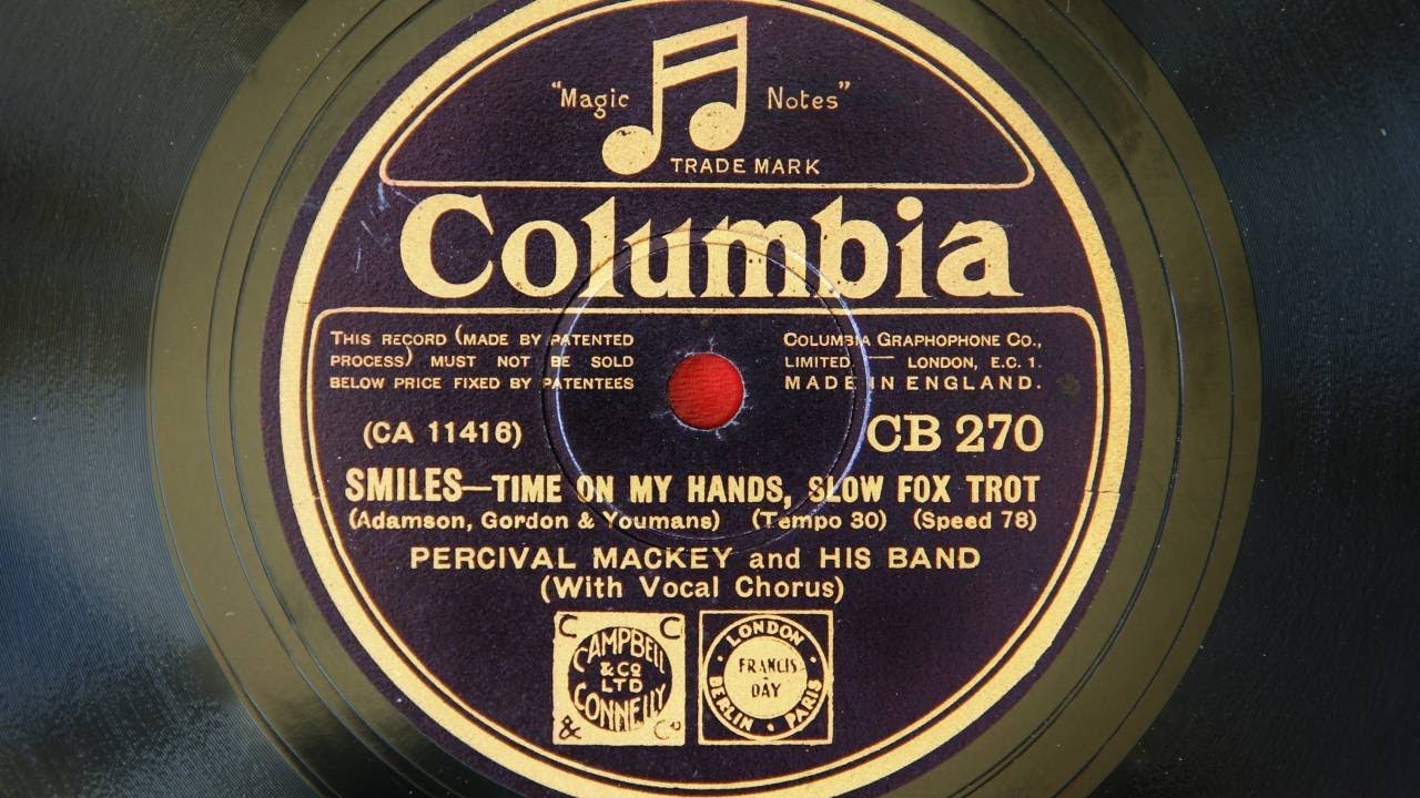 Percival Mackey and His Band - Time On My Hands (1931)