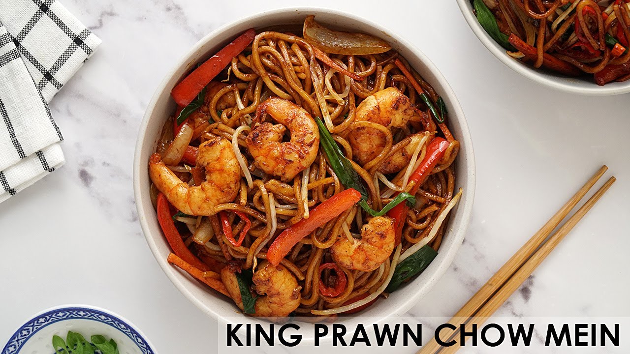 King Prawn Chow Mein Recipe