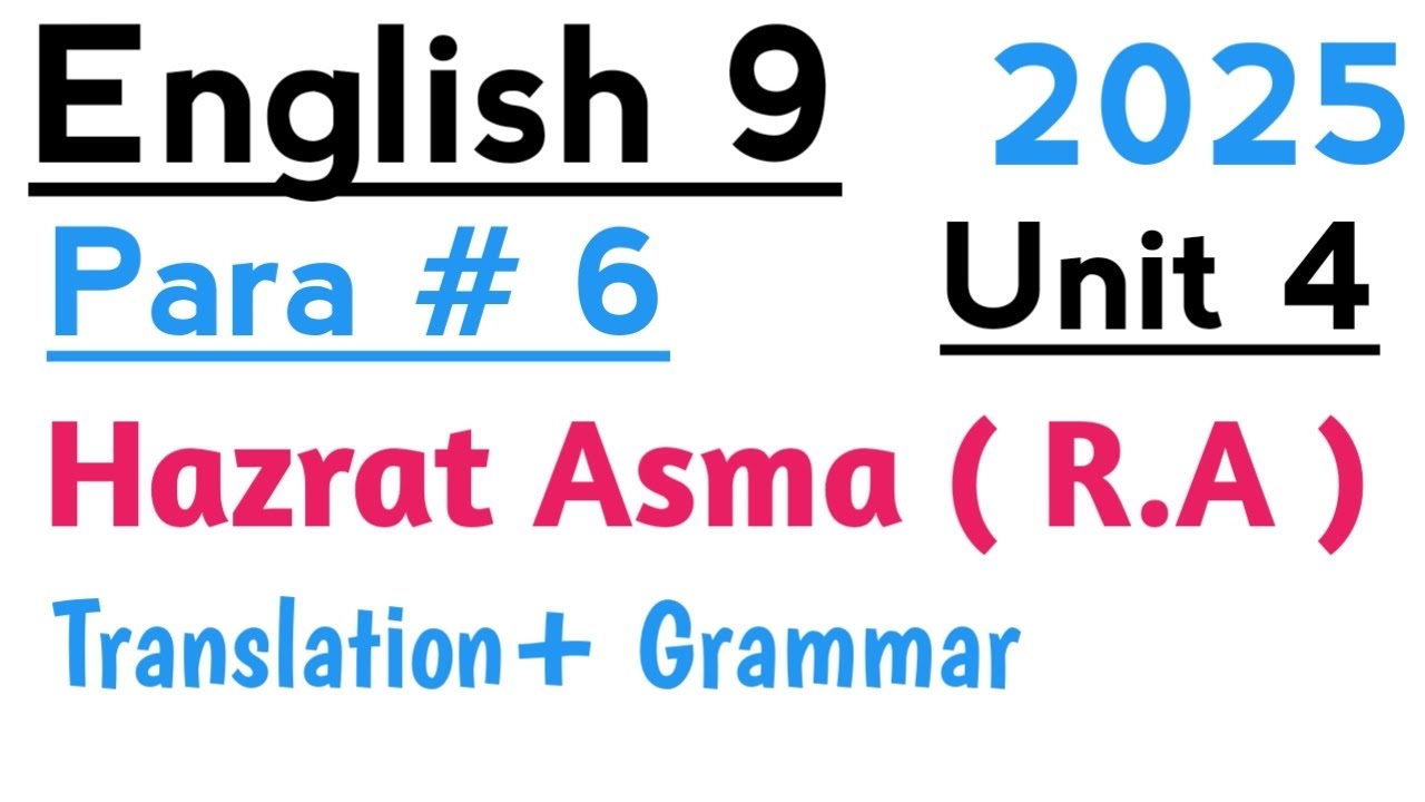 9th Class English Chapter 4 Translation in Urdu | Class 9 English Chapter 4 Translation | 2025