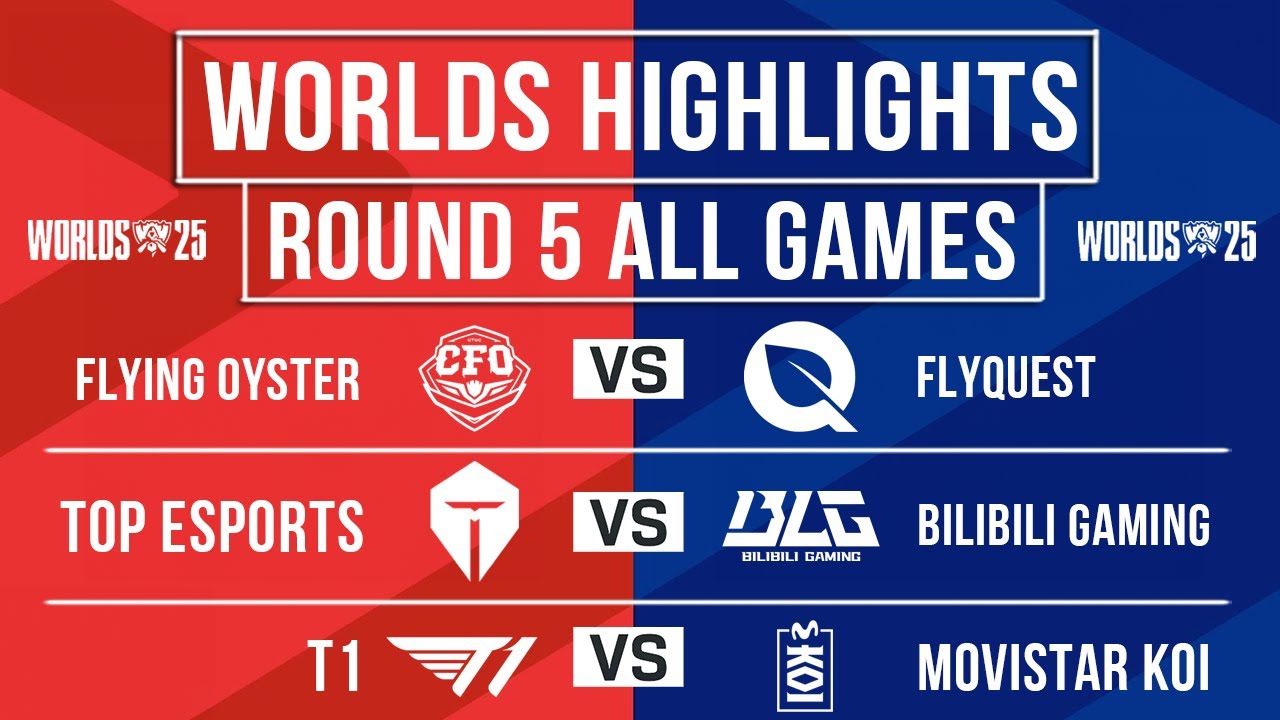 Worlds Highlights ALL GAMES Day 9 | Worlds 2025 Swiss Stage