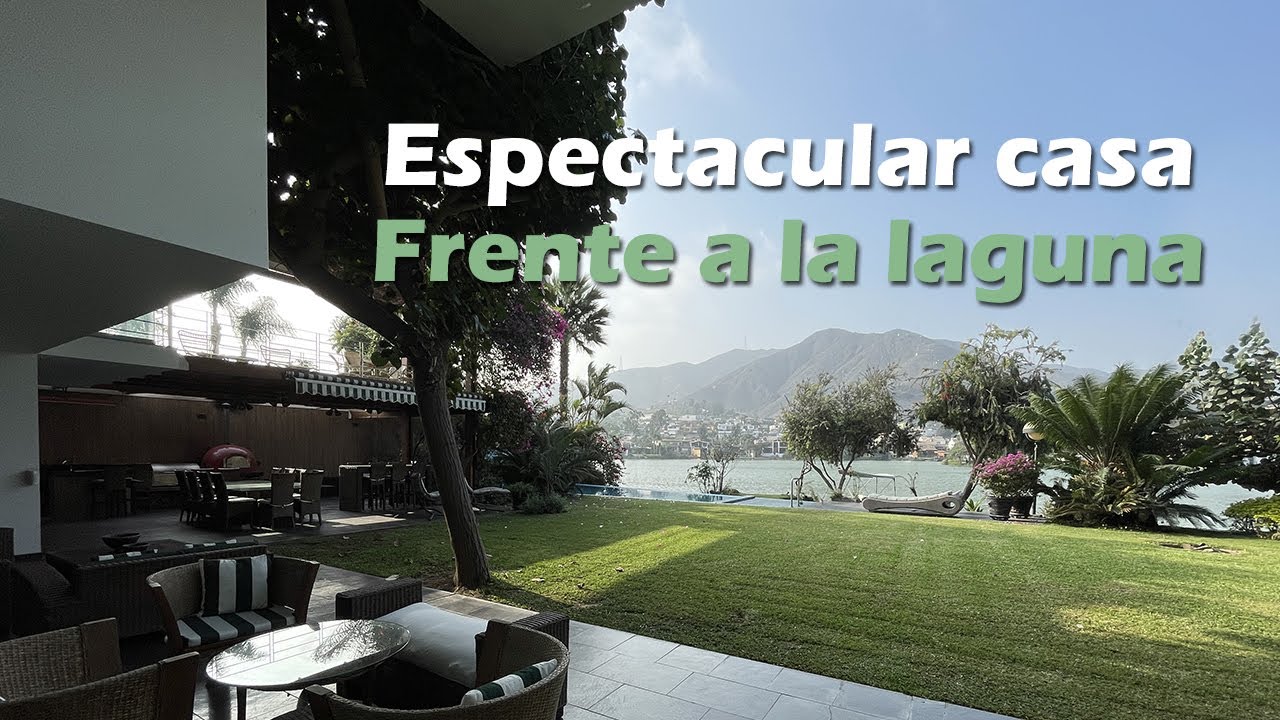 Espectacular casa en primera fila- Las Lagunas