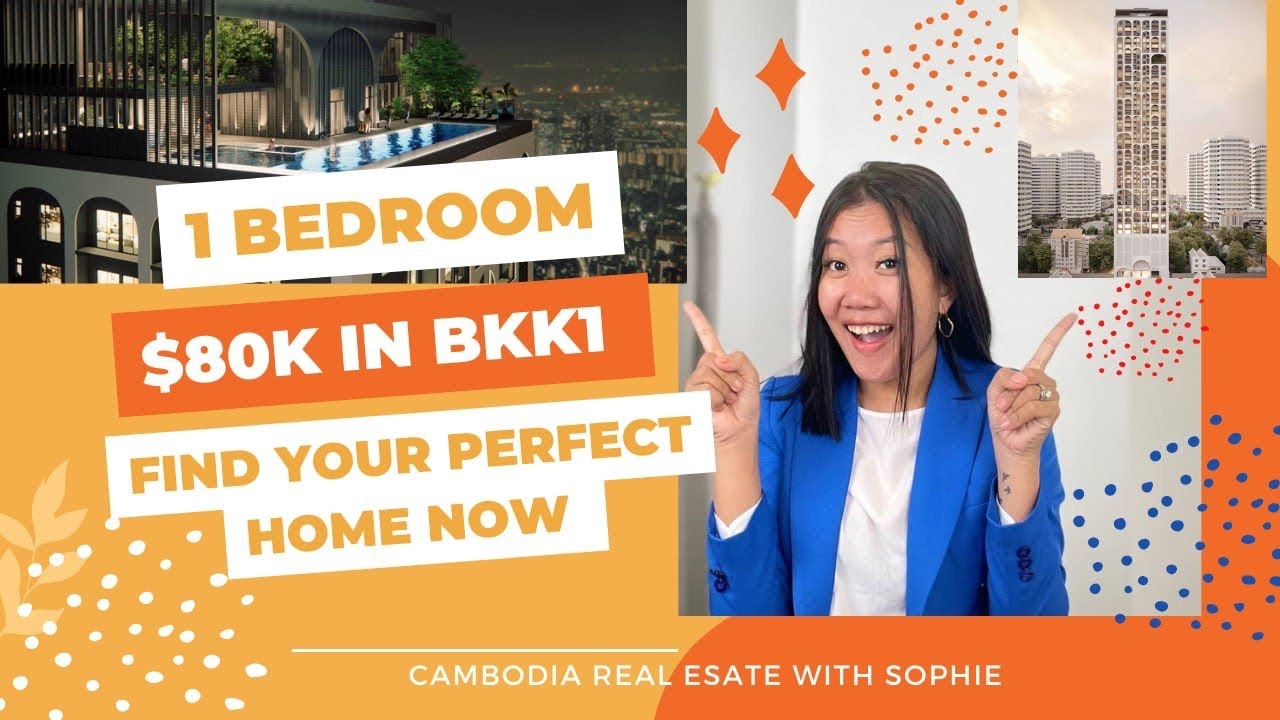 $80k Condo for Sale in BKK1 - Phnom Penh's Highest Value Neighborhood