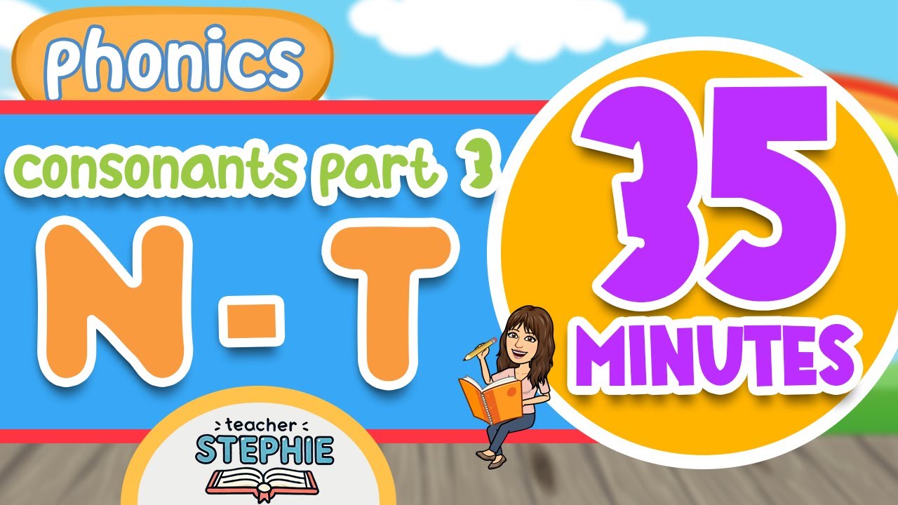 Compilation | Phonics N-T | English Pronunciation | PreK, Kindergarten, 1st Grade | ESL | Kids