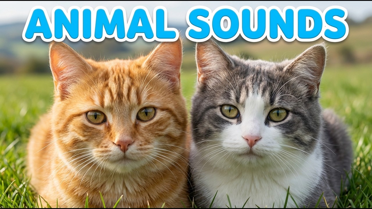 Animal Sounds for Children (20 Amazing Animals)
