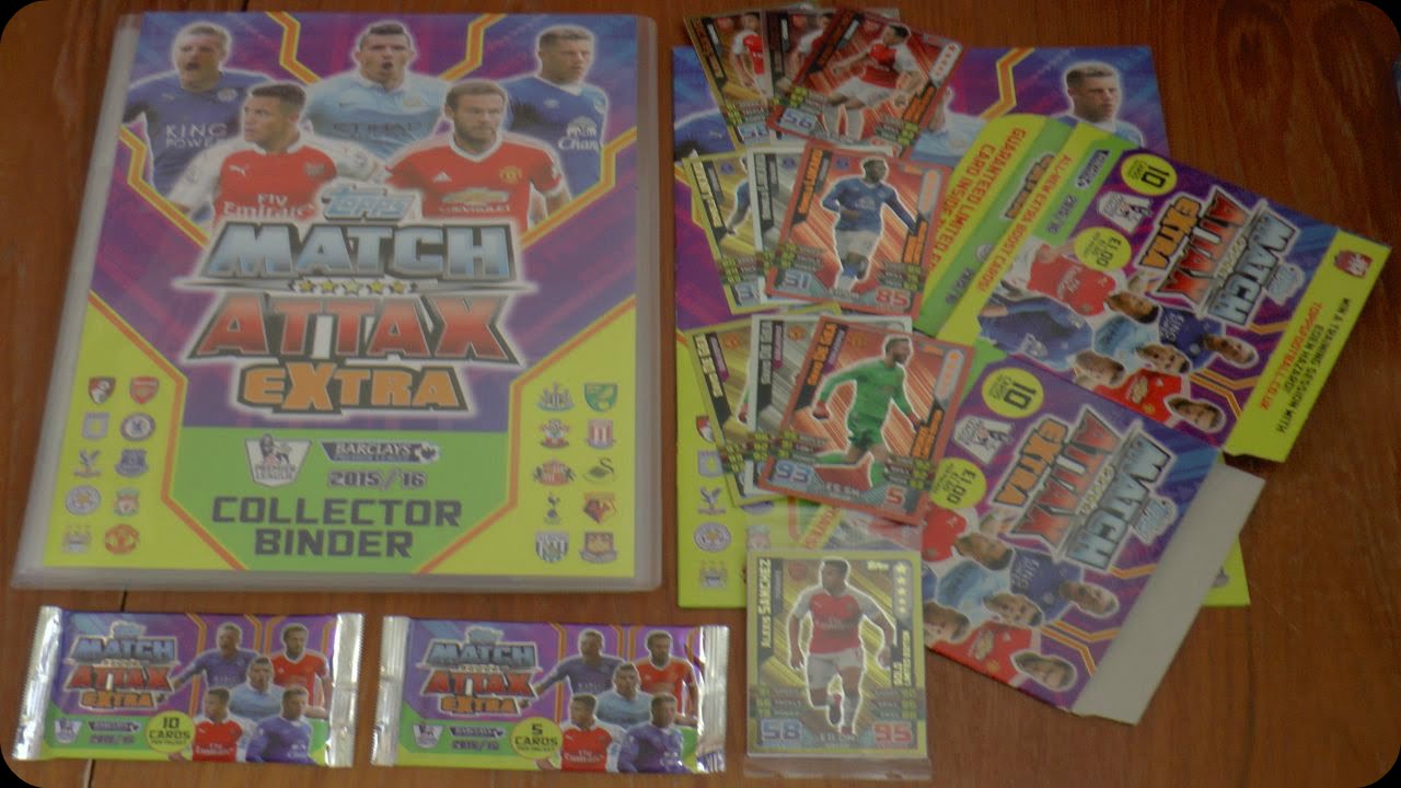 COMPLETE SET & HOW TO STORE PROPERLY | Topps MATCH ATTAX EXTRA 2015-16 Trading Cards | SHOWCASE