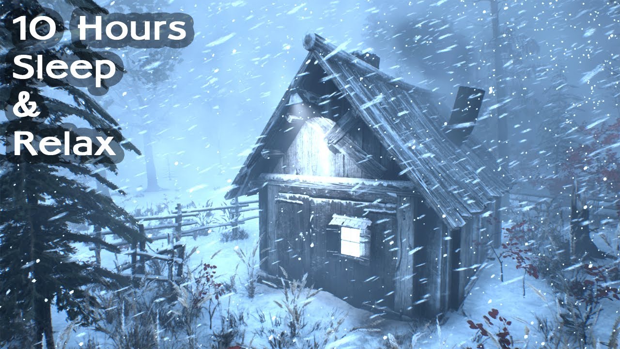 COLOSSAL BLIZZARD NIGHT | Extreme Snowstorm Sounds, Roaring Winds & Heavy Winter Ambience for Sleep