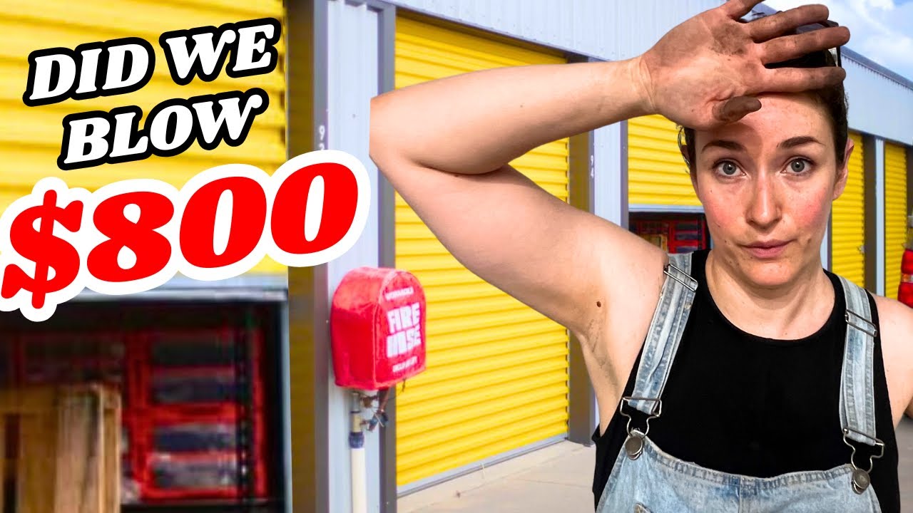 Blowing $800 On This Abandoned Storage Locker!!