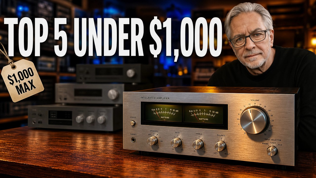 Мой топ-5 винтажных интегральных Hi-Fi усилителей ДЕШЕВЛЕ $1000