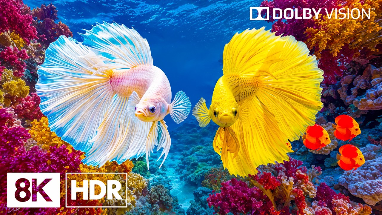 Odkrywanie niezwykłego życia głębinowego w oszałamiającej jakości 8K HDR | Dolby Vision&trade;
