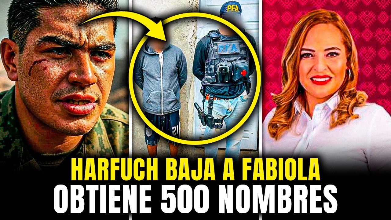 HARFUCH DETIENE a FABIOLA RICCI con NARCONÓMINA del CJNG: 500 NOMBRES de POLÍTICOS