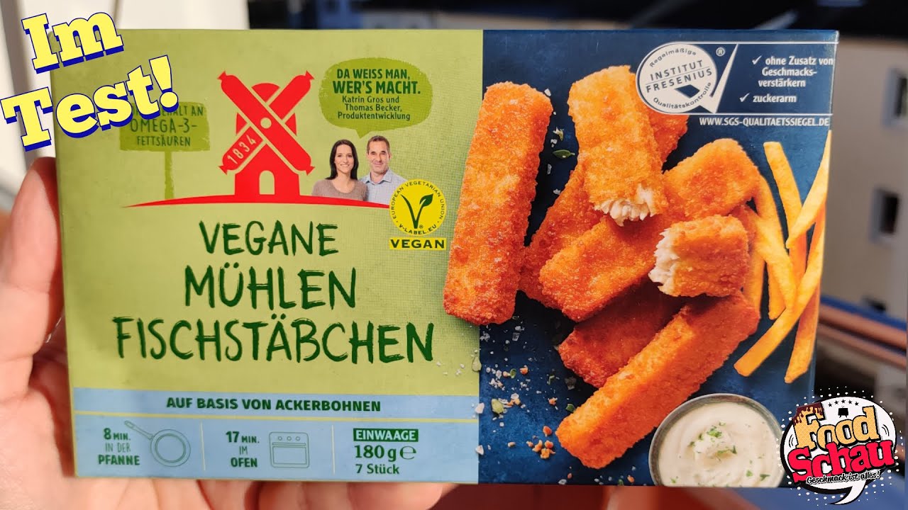 Rügenwalder Mühle: Vegane Mühlen Fischstäbchen