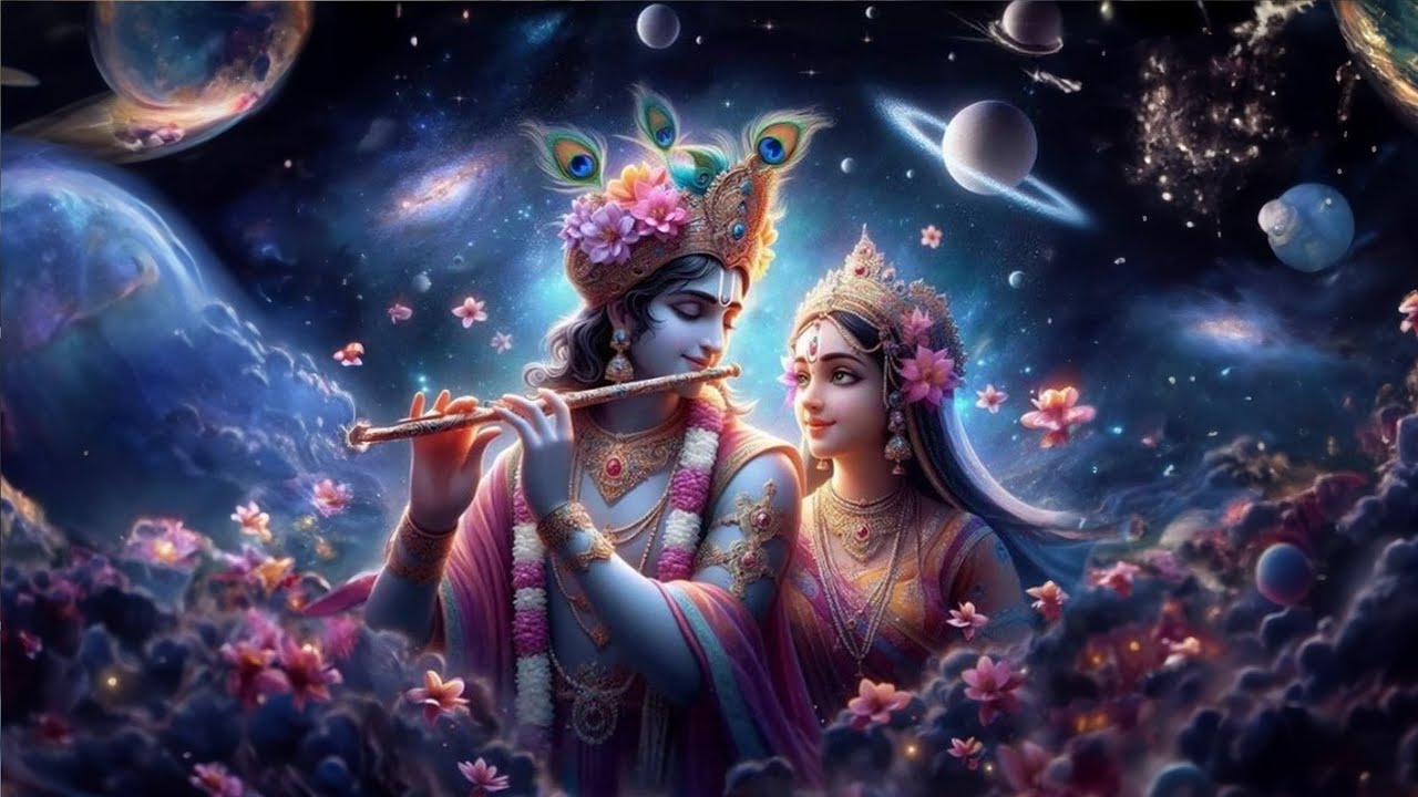 KRISHNA FLUTE MUSIC | RELAXING, MEDITATION, HEALING, PEACEFUL, BHAKTI MUSIC