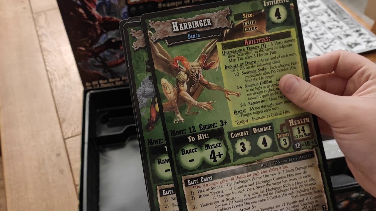 Shadows of Brimstone - Swamps of Death Revised Edition Unboxing (deutsch/german)