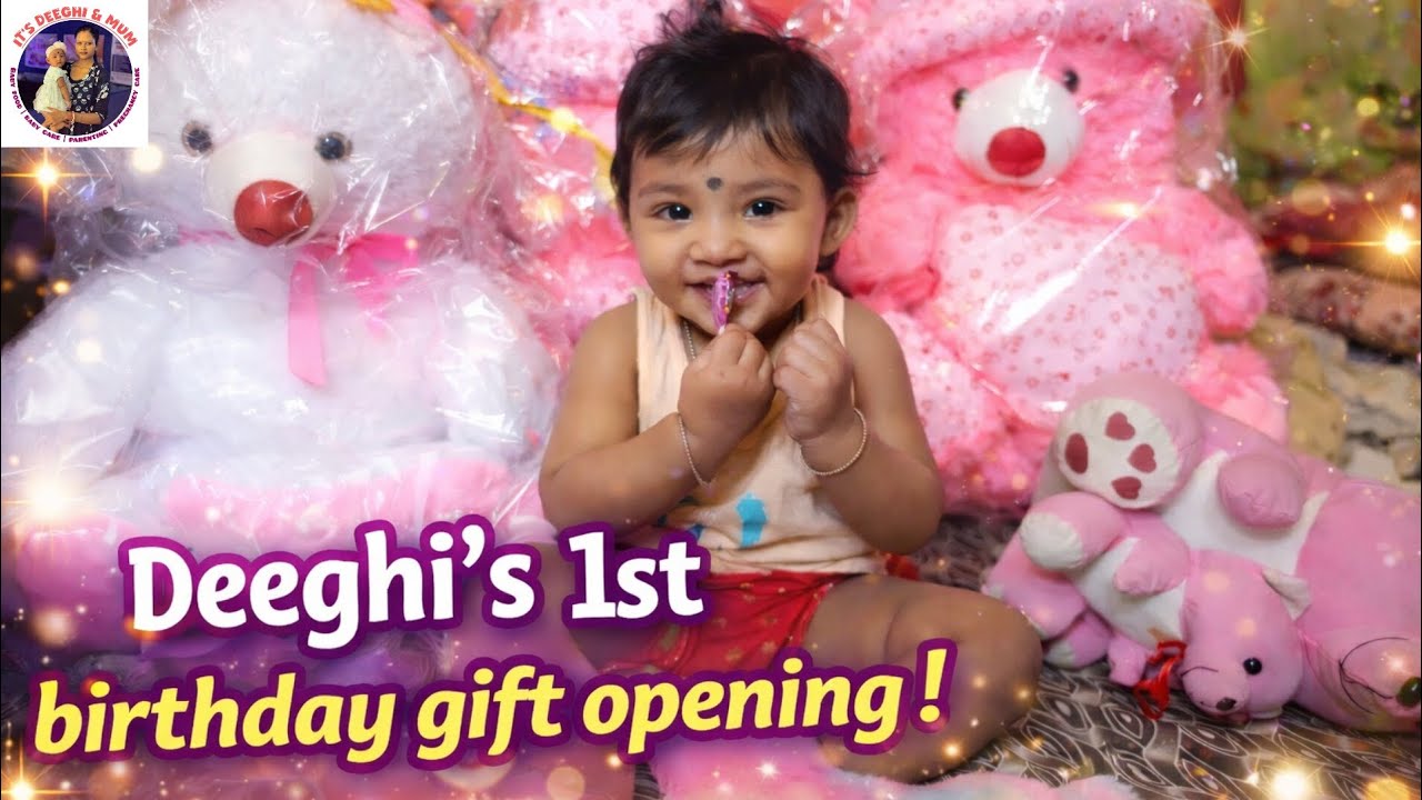 প্রচুর খেলনা আর জামা পেলাম! 🧸 Deeghi's 1st Birthday Gifts Unboxing