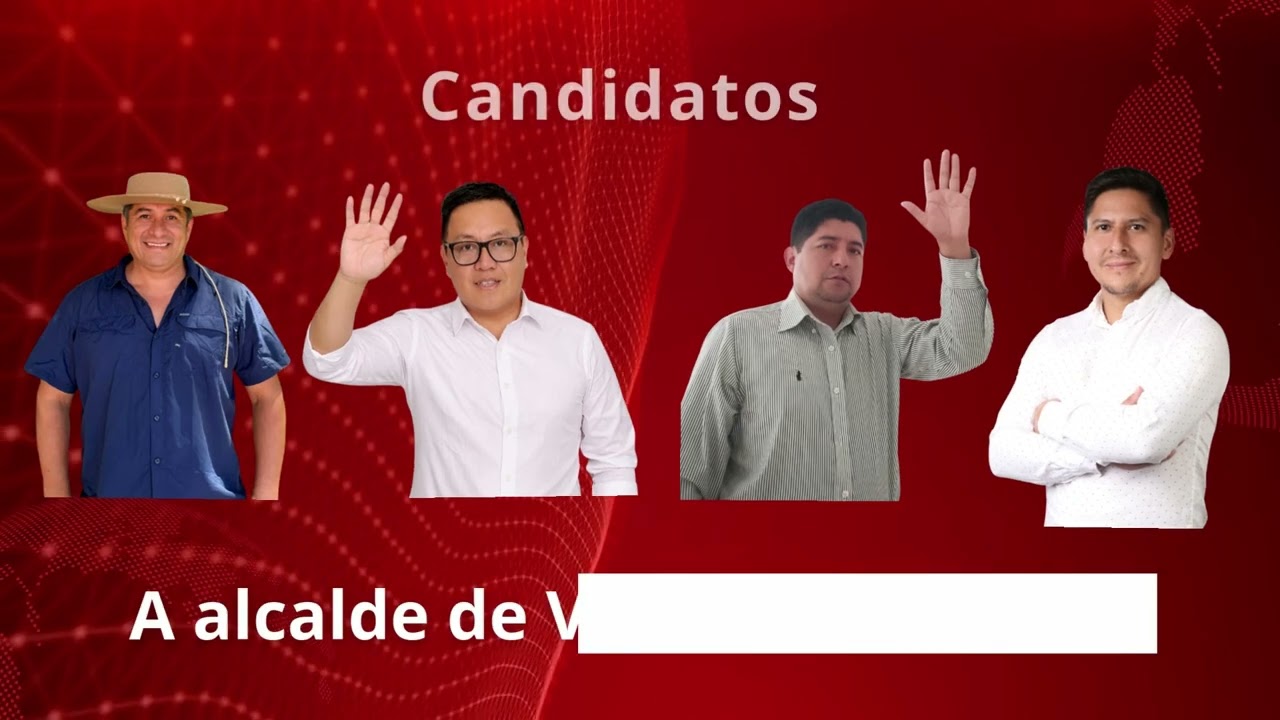 DUELO EN LAS URNAS: Cuatro frentes por la Alcaldía y el control del Concejo de Villa Vaca Guzmán