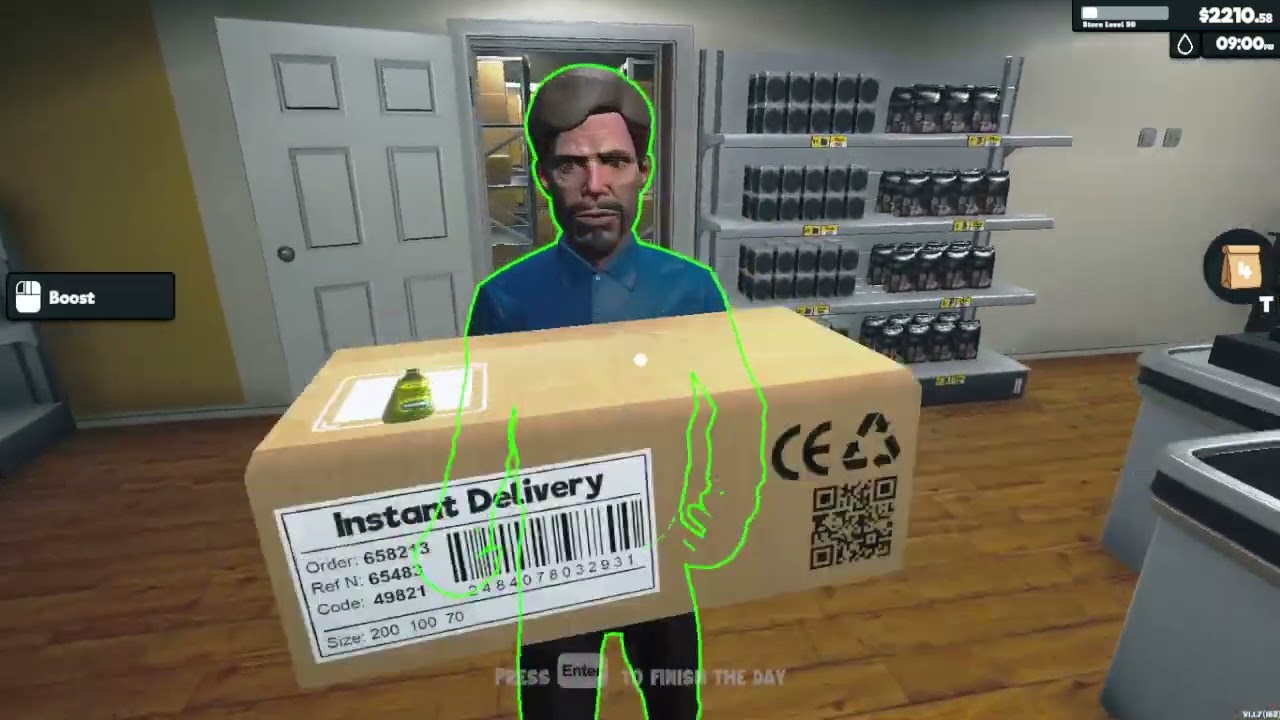 Supermarket simulator episode 10    5 restockers