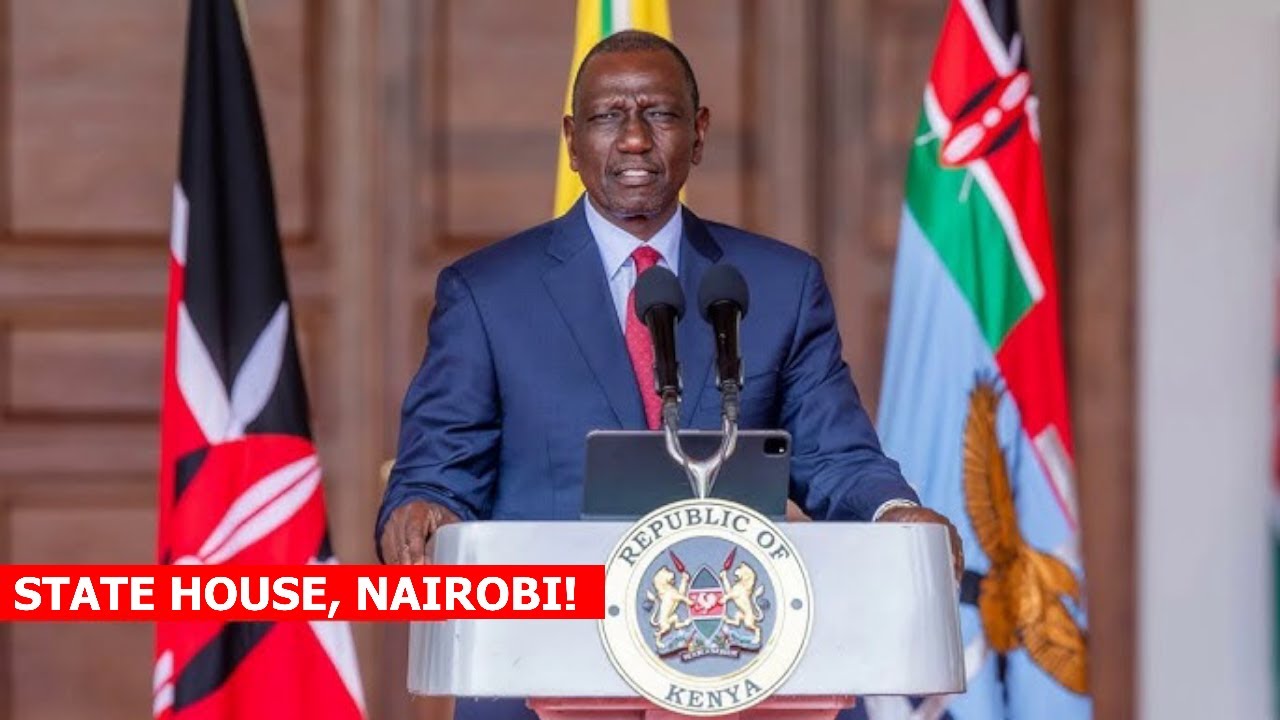 LIVE: President Ruto addressing The Nation Now in State House, Award of Charter to Bomet University!