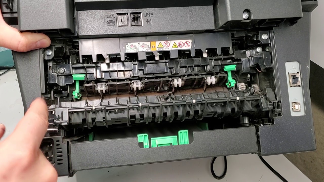 Toner smears or runs off paper Brother Printer MFC-7860dw HL-2280dw MFC-7460dn HL-2270dw