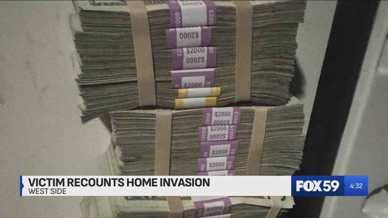 Shooting victim claims picture of cash sparked home invasion robbery on Indy’s west side