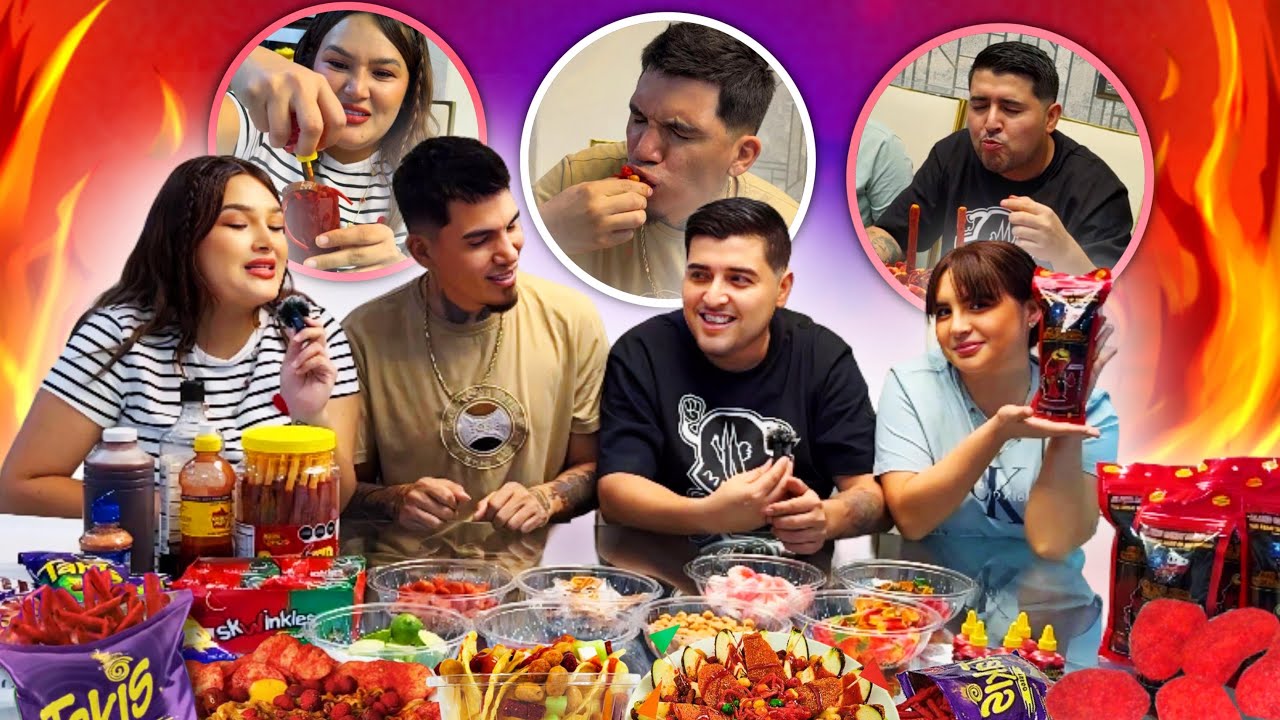 Pepinillos con chamoy y chisme con los amigos