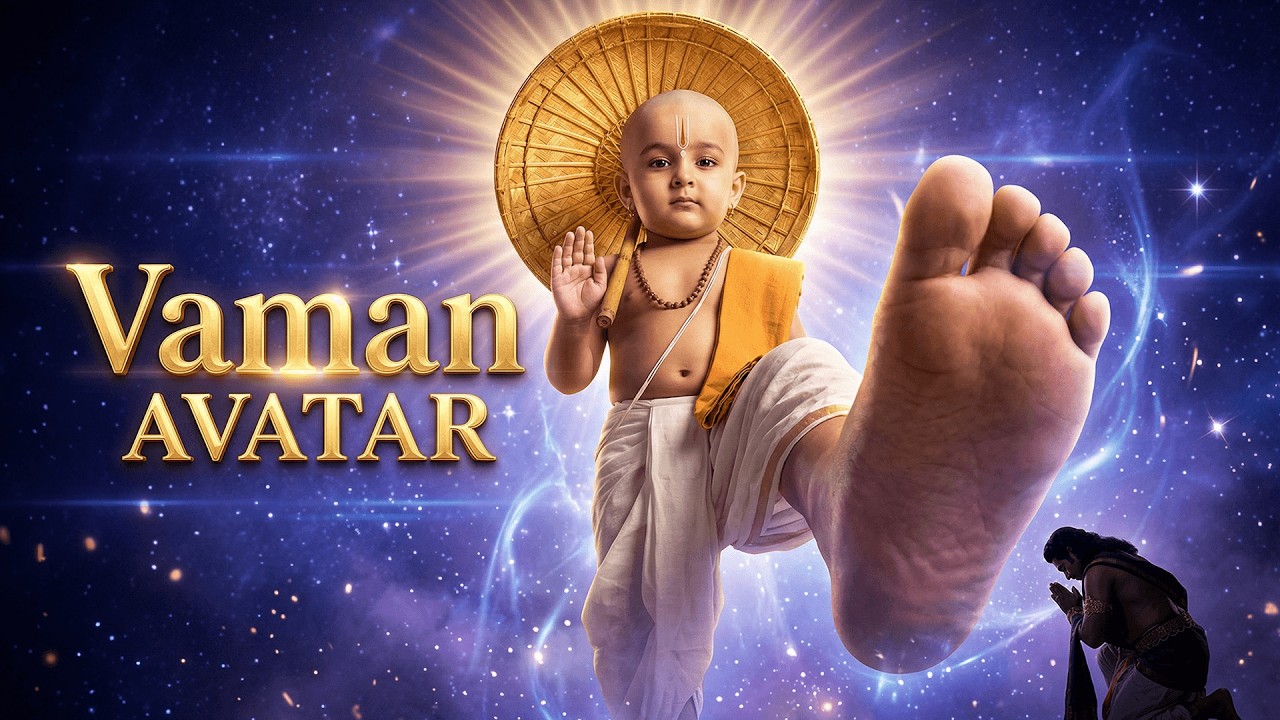 Three Paces to Eternity: The Legend of Vamana & King Mahabali