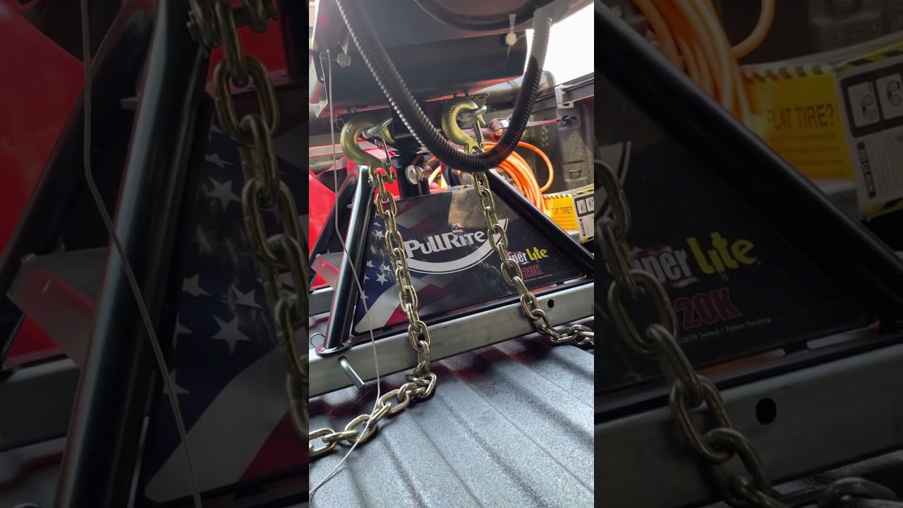 Pullrite Superlite 20K VS Pullrite Traditional Hitch with Automatic Slide