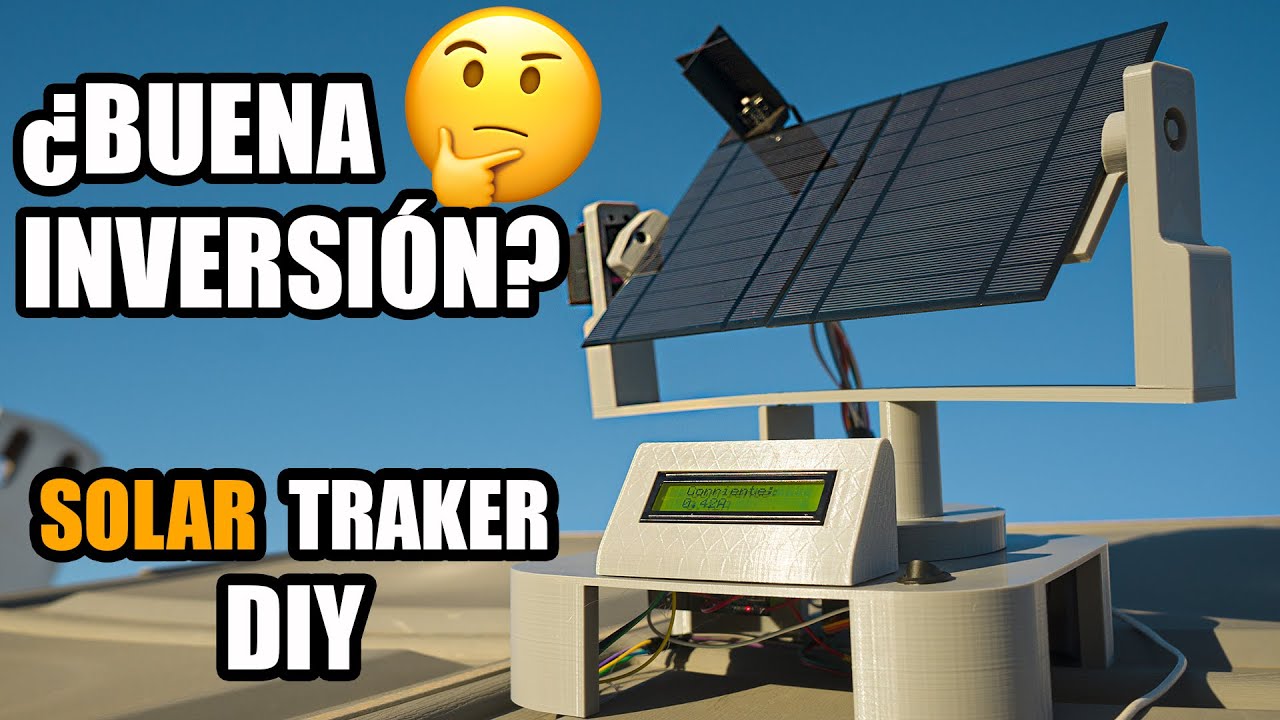 Construimos Un Solar Tracker ¿Cuánta Energía Solar Puede Ahorrar?