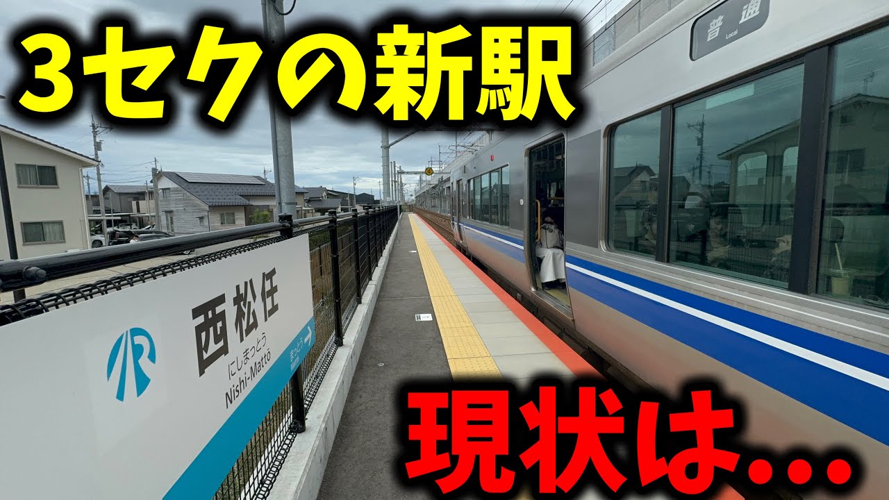 開業から半年経った3セクが作った新駅の