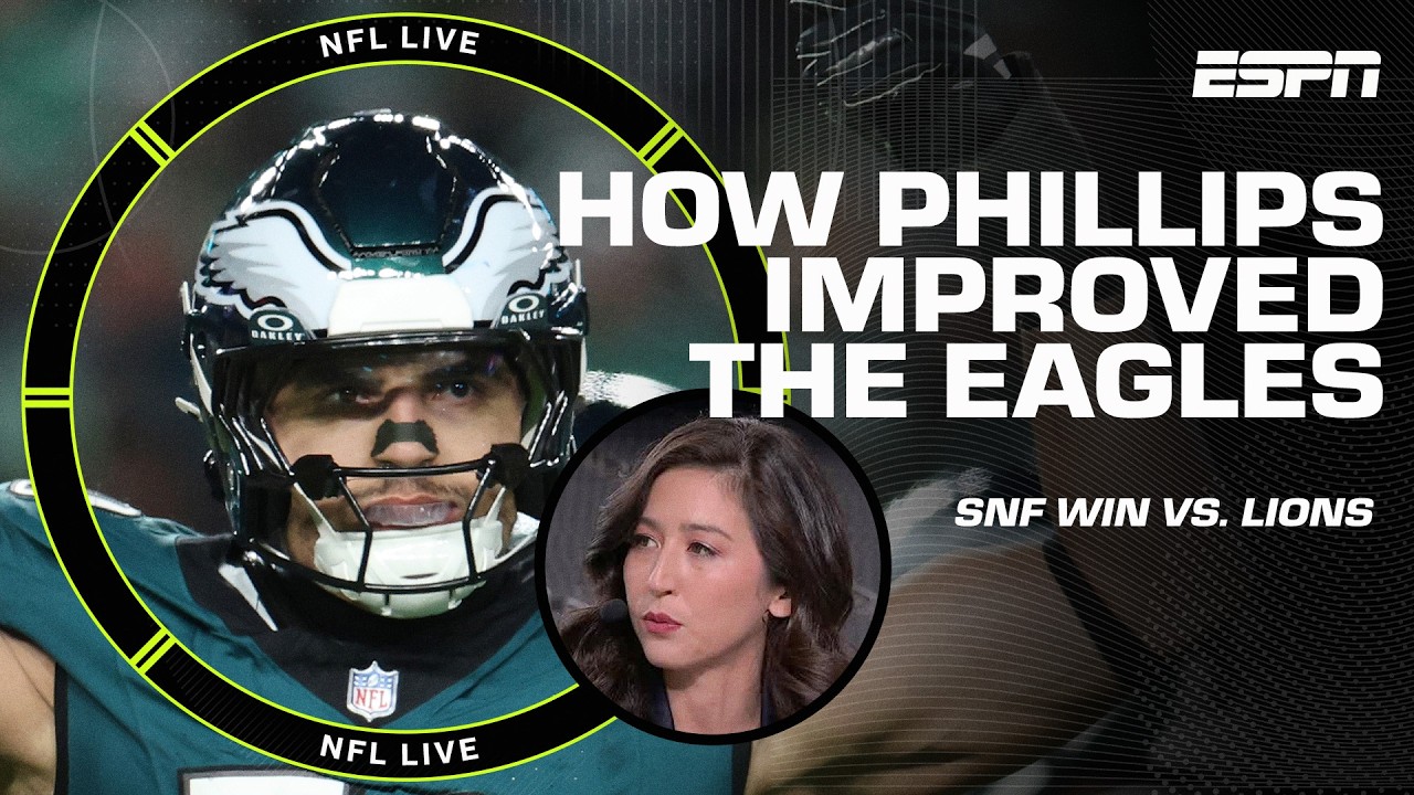 Eagles' trade for Jaelan Phillips will be one of the DEFINING MOMENTS of the season 🗣️ | NFL Live