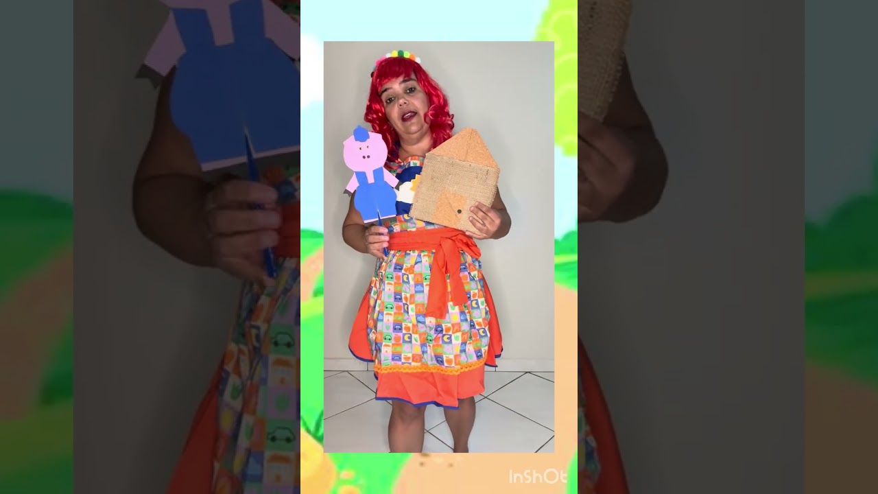 Tia Gigi contando Os Três Porquinhos, uma História divertida para todas as crianças …🌹🌹🌹