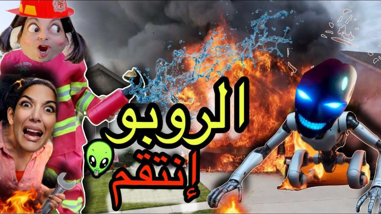 الروبوت تحول لمجنون 😳 انتقم من العائلة! 😱🔥 (الجزء 2)