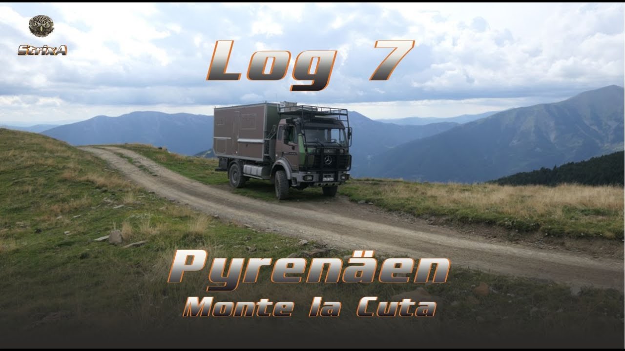 Log 7 Ordesa Tal und Monte la Cuta offroad in den Pyrenäen mit einem Expeditionsmobil