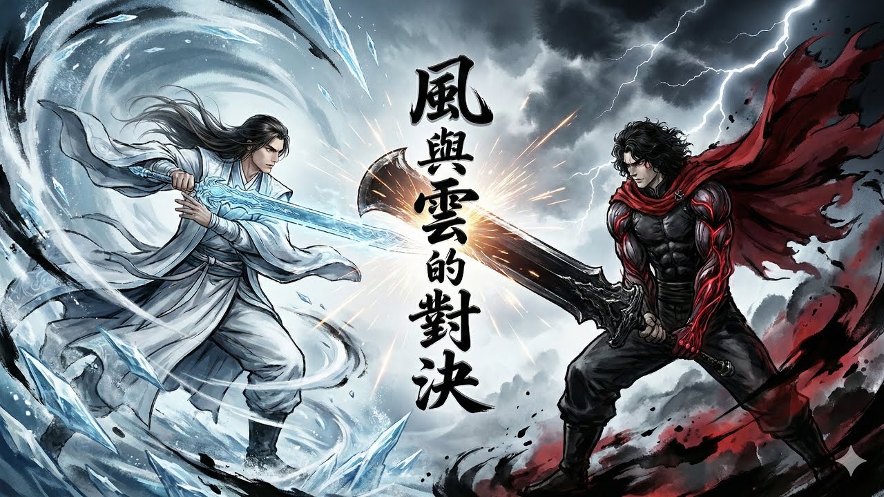  【UE5創作】風雲死鬥！步驚雲麒麟臂 vs 聶風魔刀，特效炸裂的中華樓之戰！