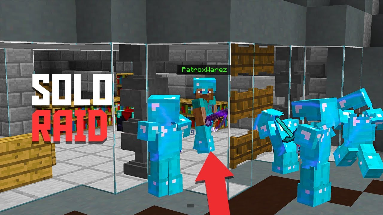 ⚔️ ROB&Eacute; la CASA de un MOLESTO GRUPO de JUGADORES en Minecraft