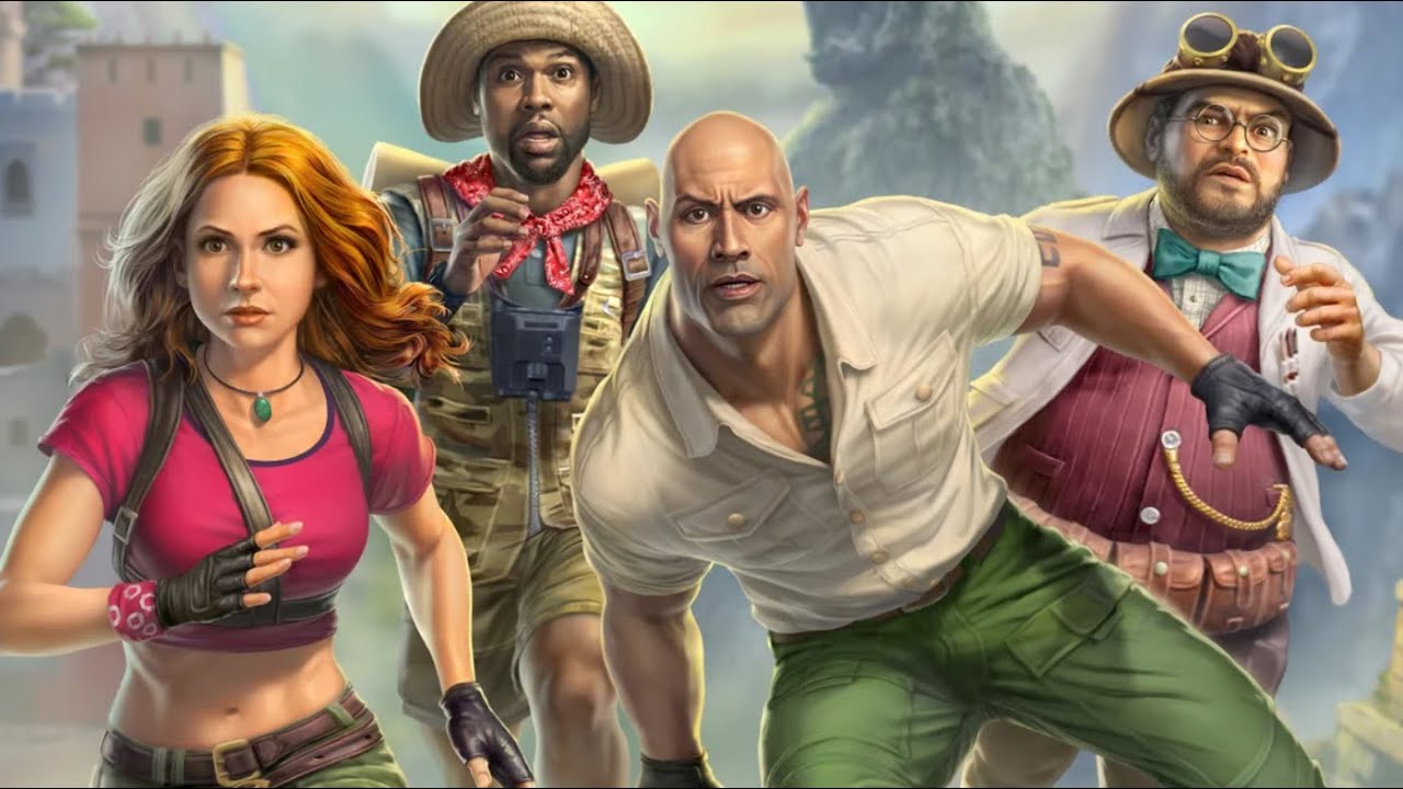 JUMANJI The Video Game Gameplay Part 1 TRAINING